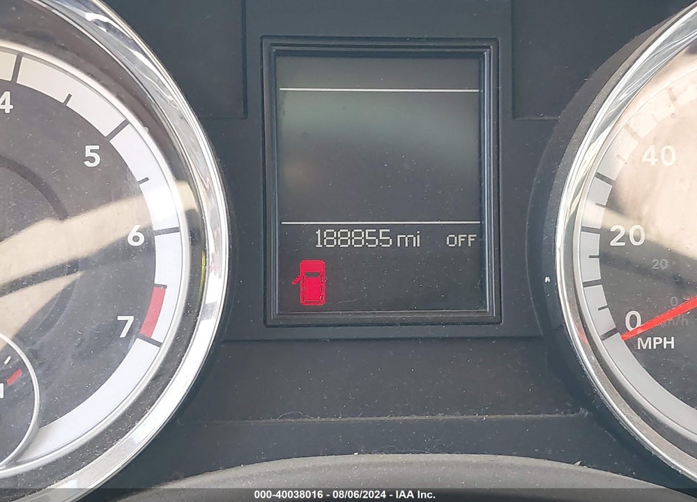 2011 DODGE DURANGO CREW VIN: 1D4RD4GG3BC626801