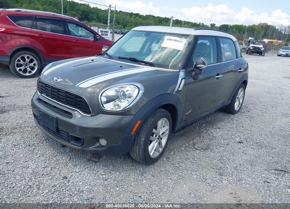 2014 MINI COUNTRYMAN COOPER S VIN: WMWZC5C53EWP41375