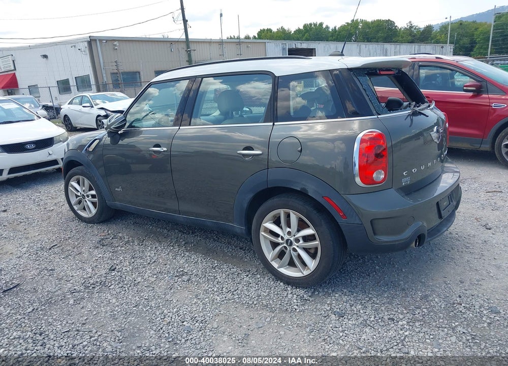 2014 MINI COUNTRYMAN COOPER S VIN: WMWZC5C53EWP41375
