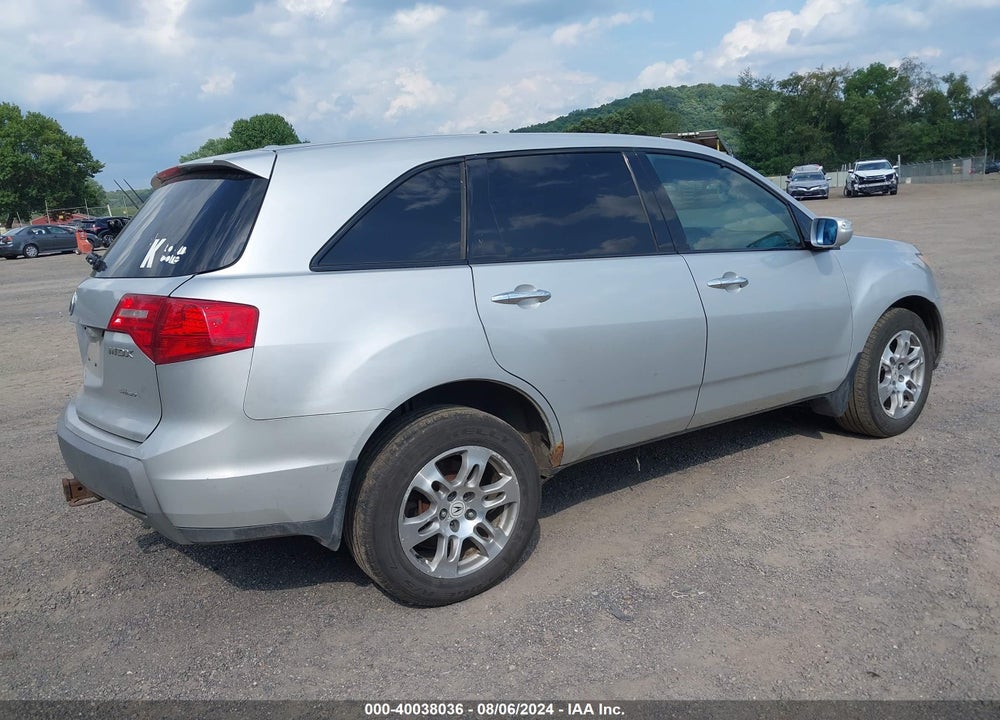 2009 ACURA MDX TECHNOLOGY PACKAGE VIN: 2HNYD28619H518875