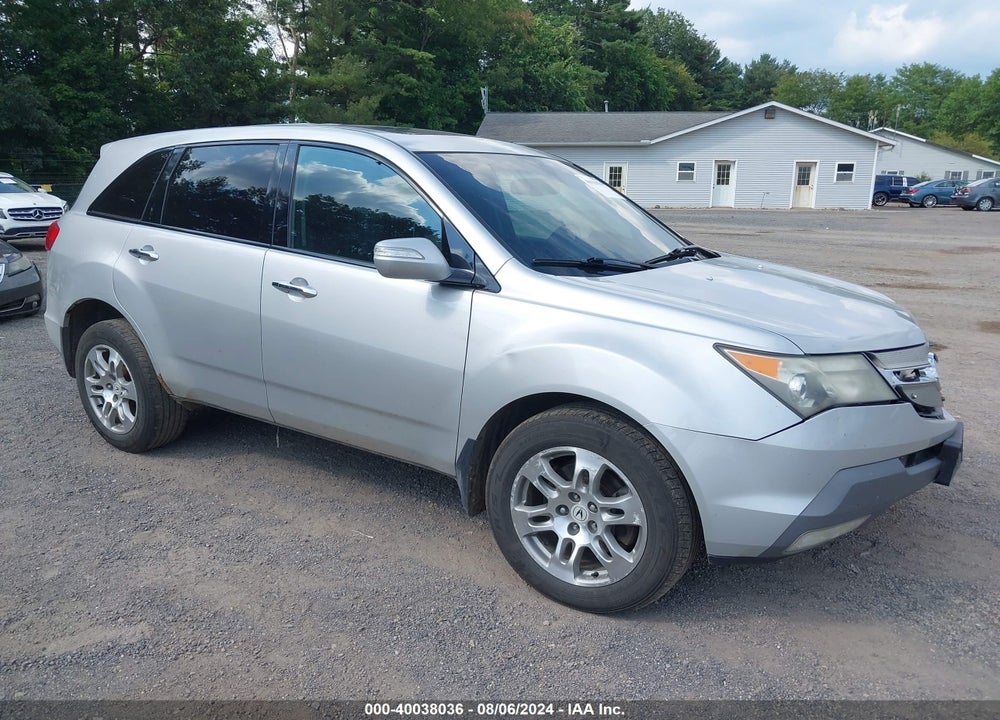 2009 ACURA MDX TECHNOLOGY PACKAGE VIN: 2HNYD28619H518875