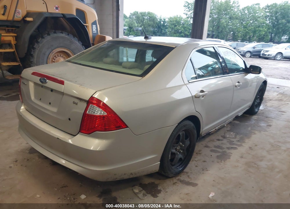 2010 FORD FUSION SE VIN: 3FAHP0HA7AR156460