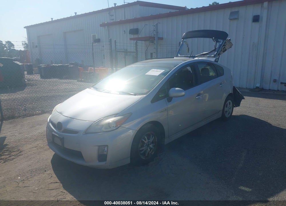 2010 TOYOTA PRIUS VIN: JTDKN3DUXA0125209