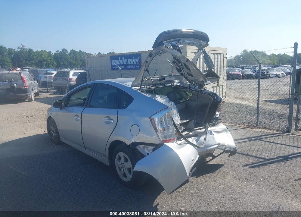 2010 TOYOTA PRIUS VIN: JTDKN3DUXA0125209