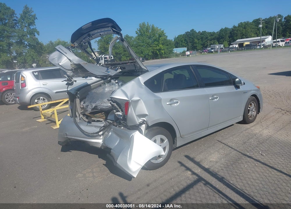 2010 TOYOTA PRIUS VIN: JTDKN3DUXA0125209