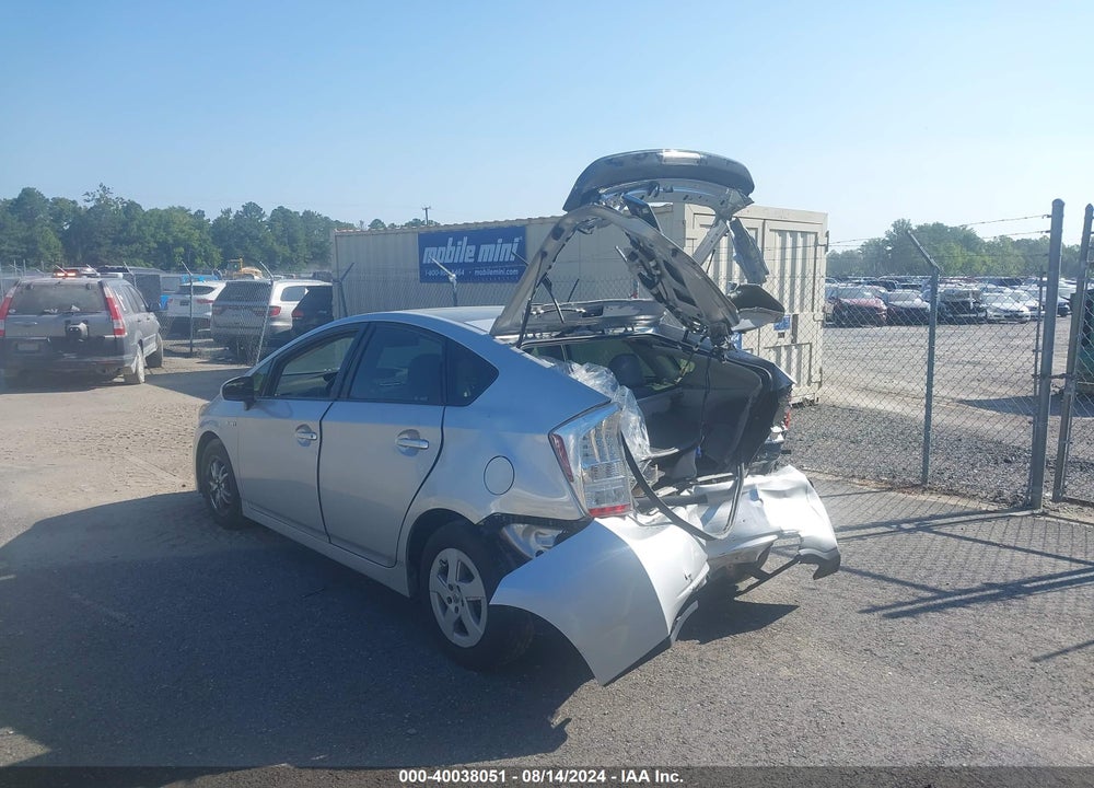 2010 TOYOTA PRIUS VIN: JTDKN3DUXA0125209