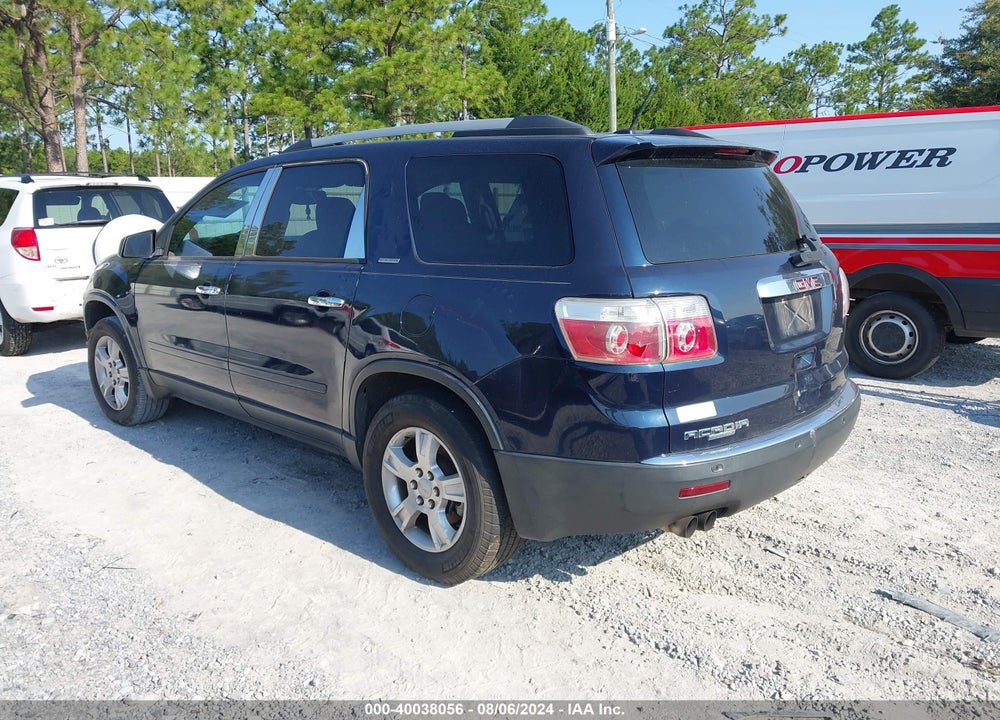 2011 GMC ACADIA SLE VIN: 1GKKRPED5BJ312089