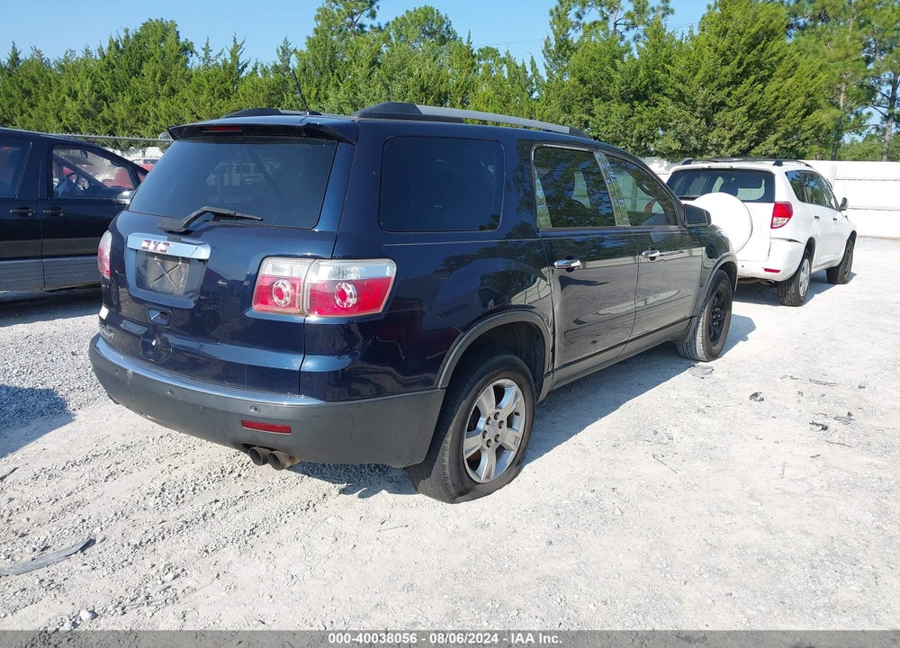 2011 GMC ACADIA SLE VIN: 1GKKRPED5BJ312089