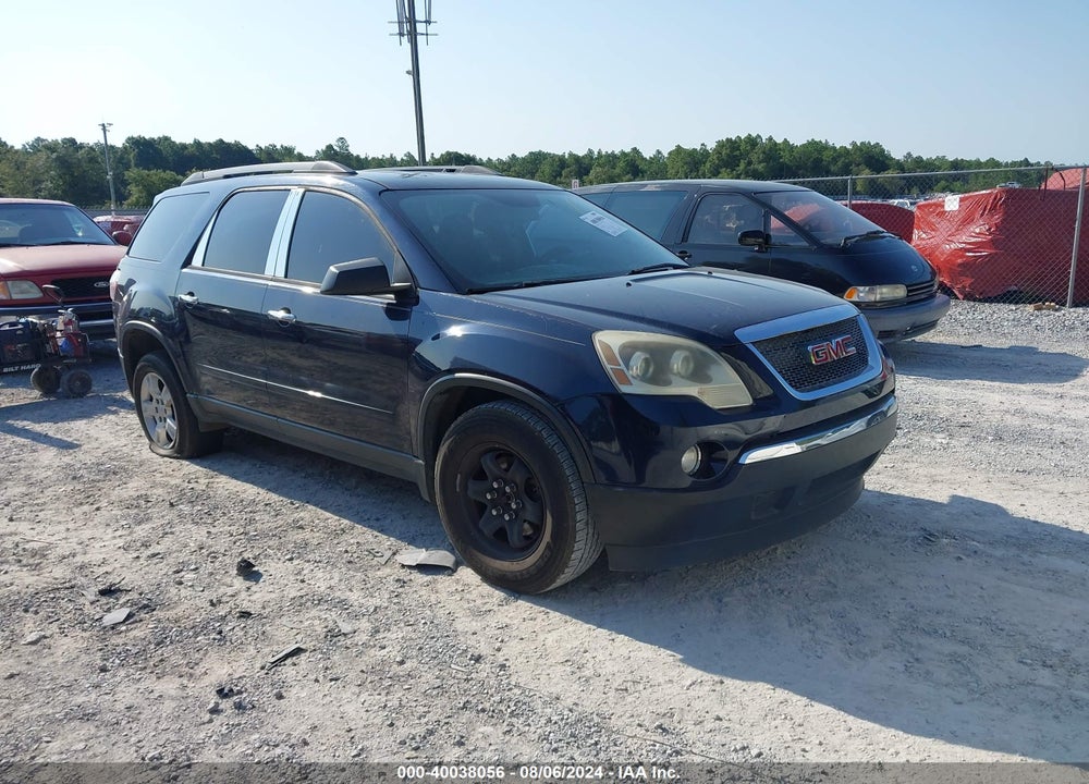 2011 GMC ACADIA SLE VIN: 1GKKRPED5BJ312089