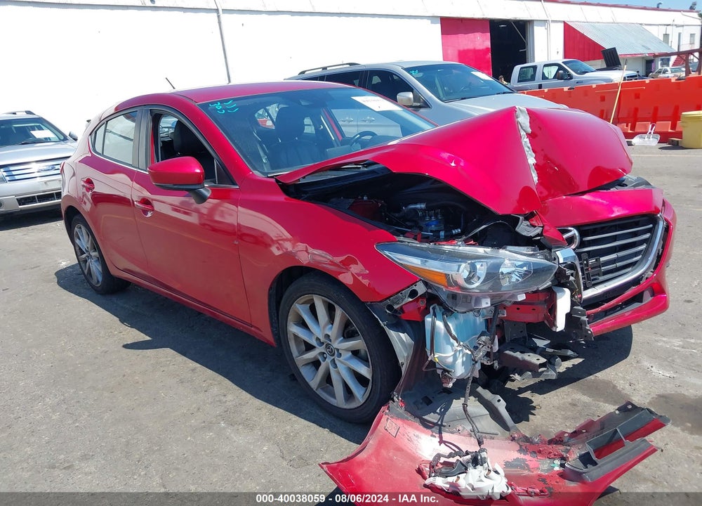 2017 MAZDA 3 TOURING VIN: JM1BN1L7XH1116661