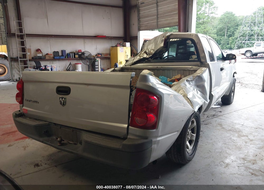 2005 DODGE DAKOTA ST VIN: 1D7HE22K95S202755