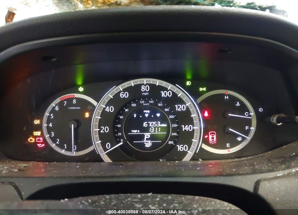 2014 HONDA ACCORD EX VIN: 1HGCR2F72EA025679