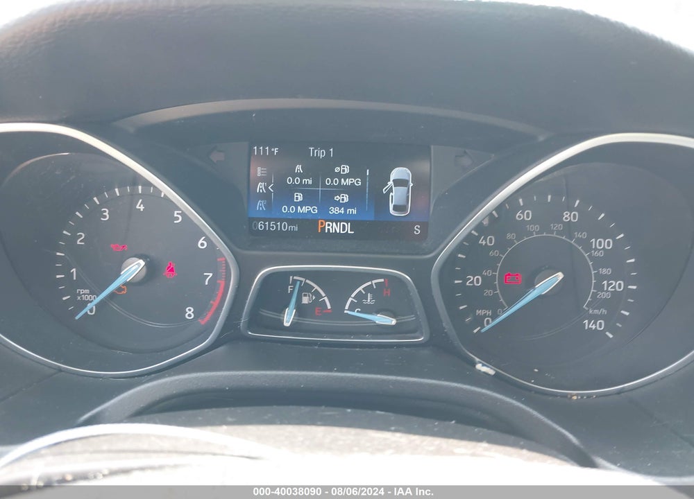 2015 FORD FOCUS SE VIN: 1FADP3F25FL274931