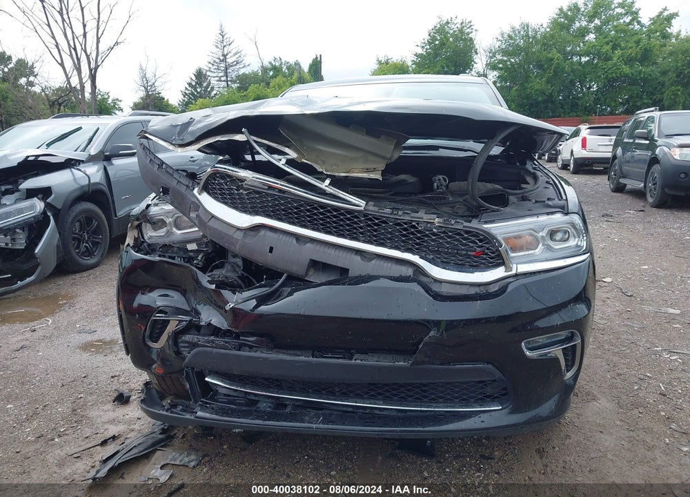 2021 DODGE DURANGO SXT PLUS AWD VIN: 1C4RDJAG7MC852881