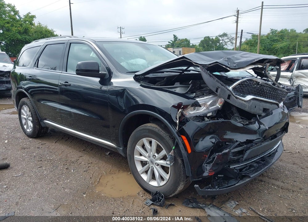 2021 DODGE DURANGO SXT PLUS AWD VIN: 1C4RDJAG7MC852881