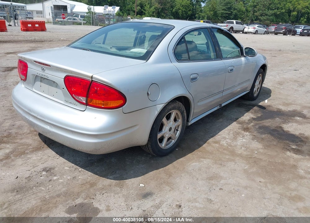 2001 OLDSMOBILE ALERO GLS VIN: 1G3NF52E61C126664