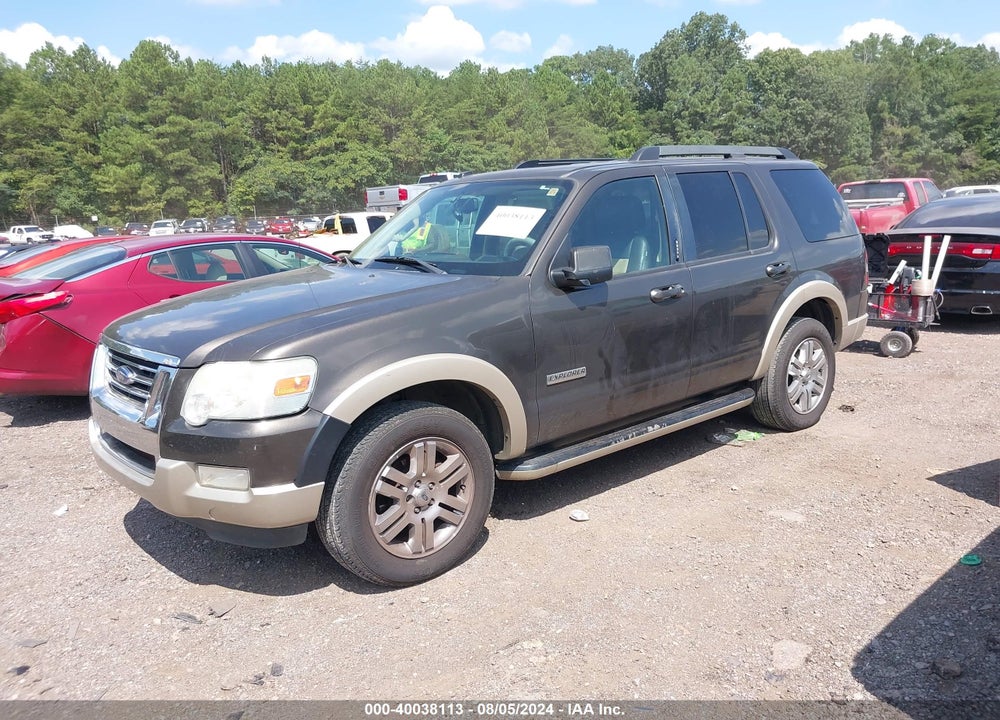 2008 FORD EXPLORER EDDIE BAUER VIN: 1FMEU64E78UA33130