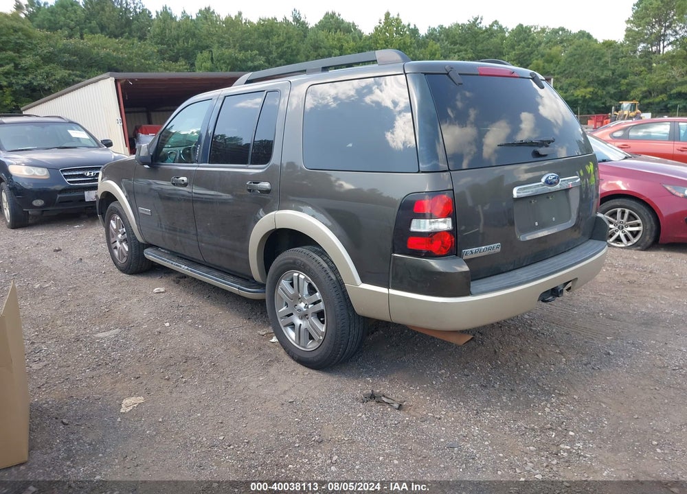 2008 FORD EXPLORER EDDIE BAUER VIN: 1FMEU64E78UA33130