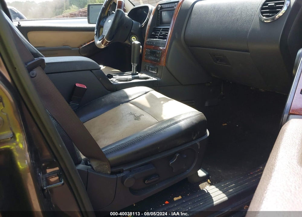 2008 FORD EXPLORER EDDIE BAUER VIN: 1FMEU64E78UA33130