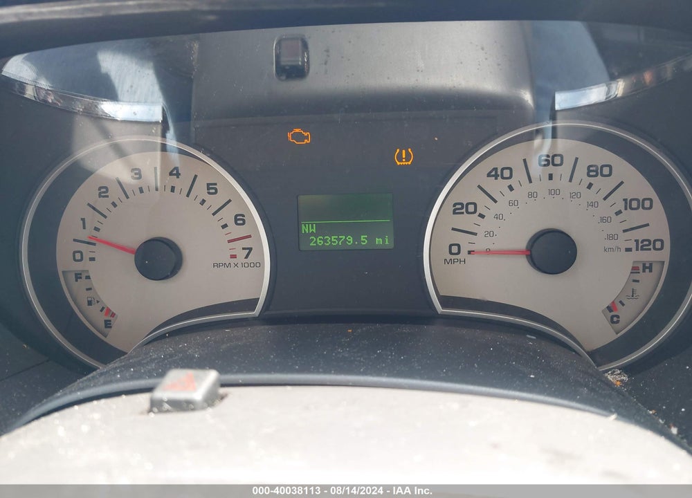 2008 FORD EXPLORER EDDIE BAUER VIN: 1FMEU64E78UA33130