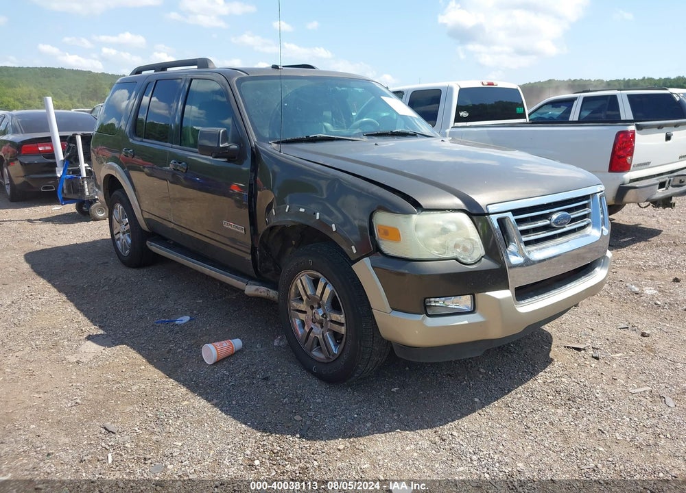 2008 FORD EXPLORER EDDIE BAUER VIN: 1FMEU64E78UA33130