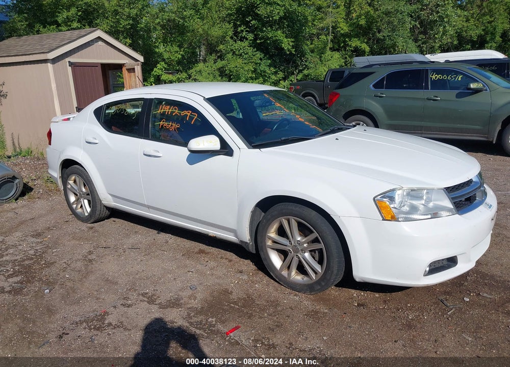 2011 DODGE AVENGER MAINSTREET VIN: 1B3BD1FG3BN555958