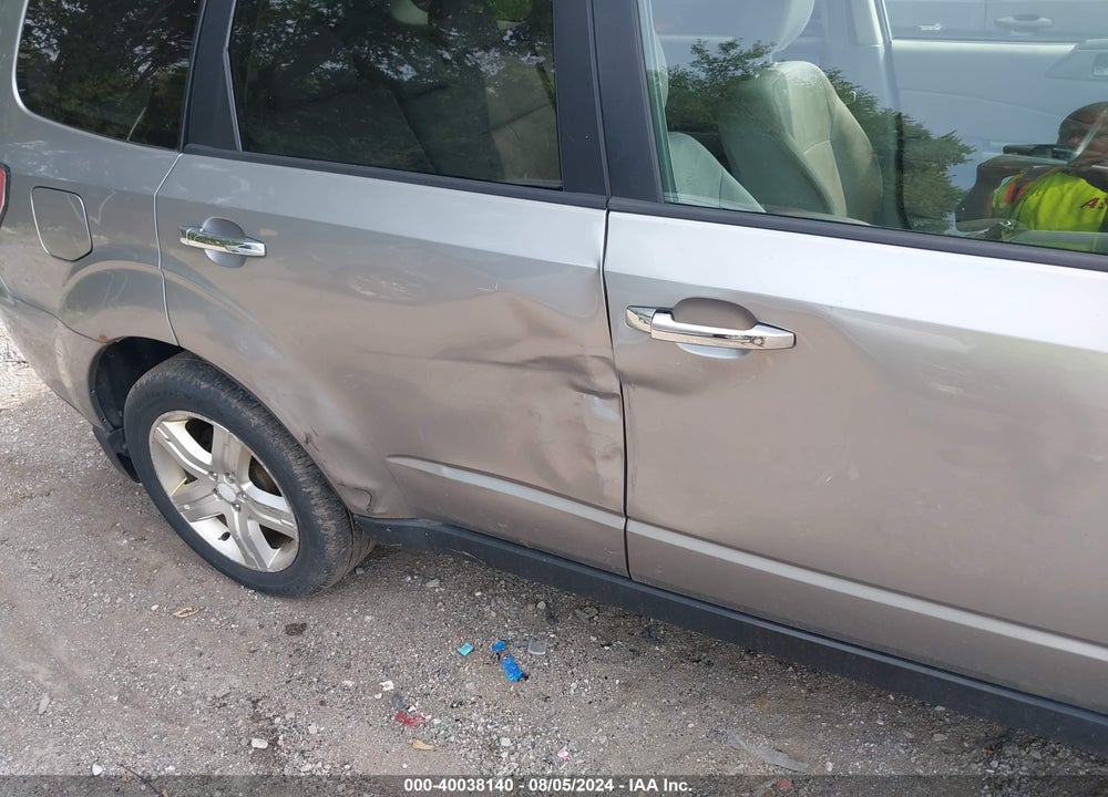 2009 SUBARU FORESTER 2.5X VIN: JF2SH63659G784265