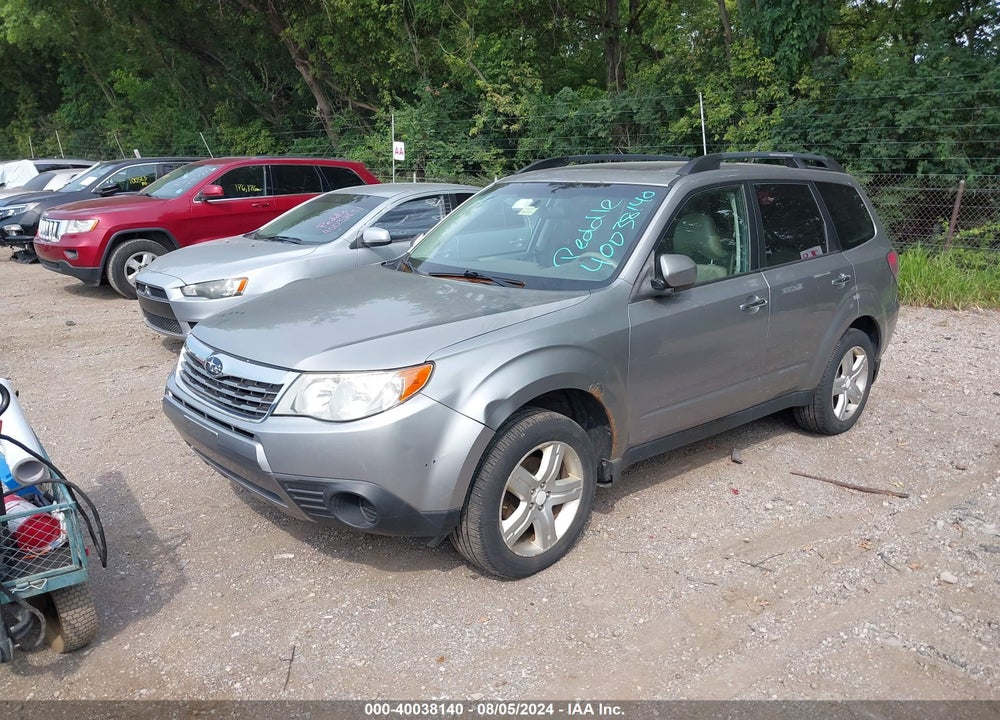 2009 SUBARU FORESTER 2.5X VIN: JF2SH63659G784265