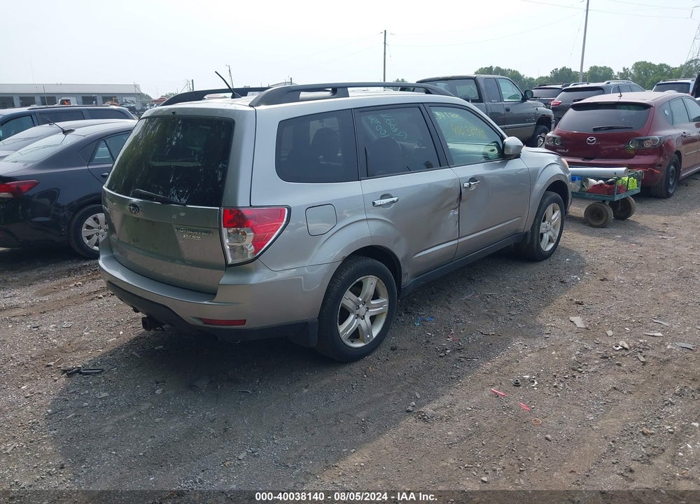 2009 SUBARU FORESTER 2.5X VIN: JF2SH63659G784265