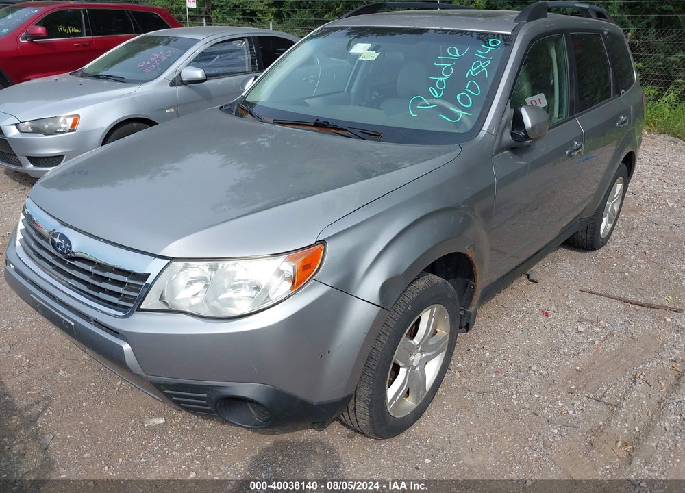 2009 SUBARU FORESTER 2.5X VIN: JF2SH63659G784265