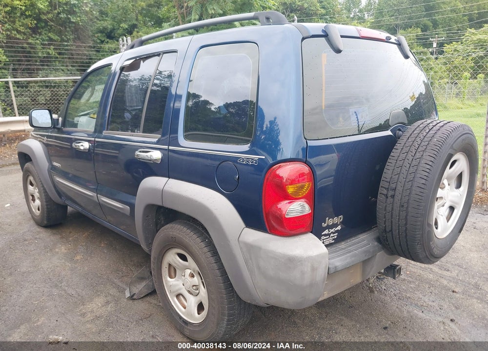 2004 JEEP LIBERTY SPORT VIN: 1J4GL48K94W284311