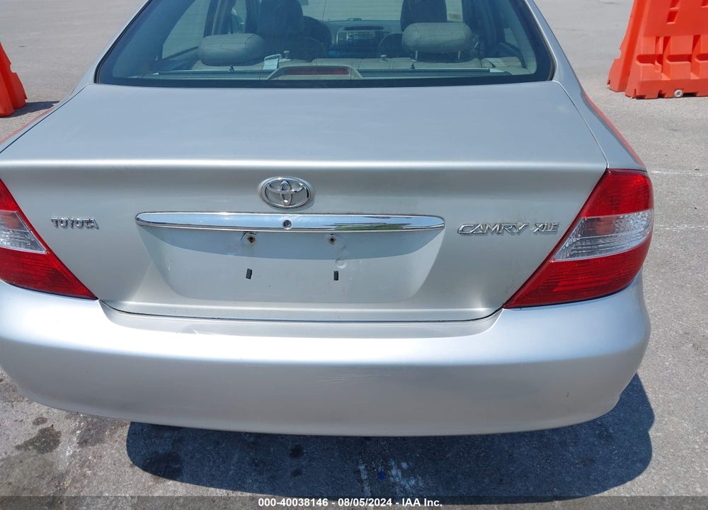 2004 TOYOTA CAMRY XLE VIN: 4T1BE32K04U276540