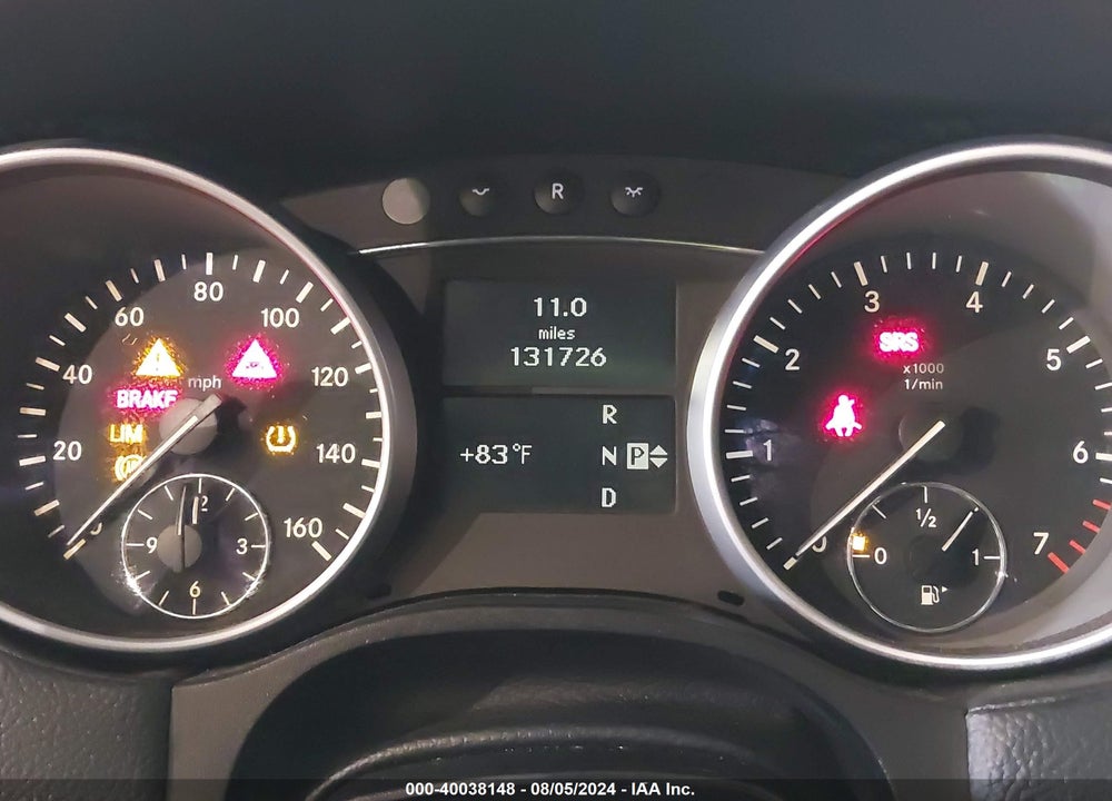2007 MERCEDES-BENZ GL 450 4MATIC VIN: 4JGBF71E27A256277