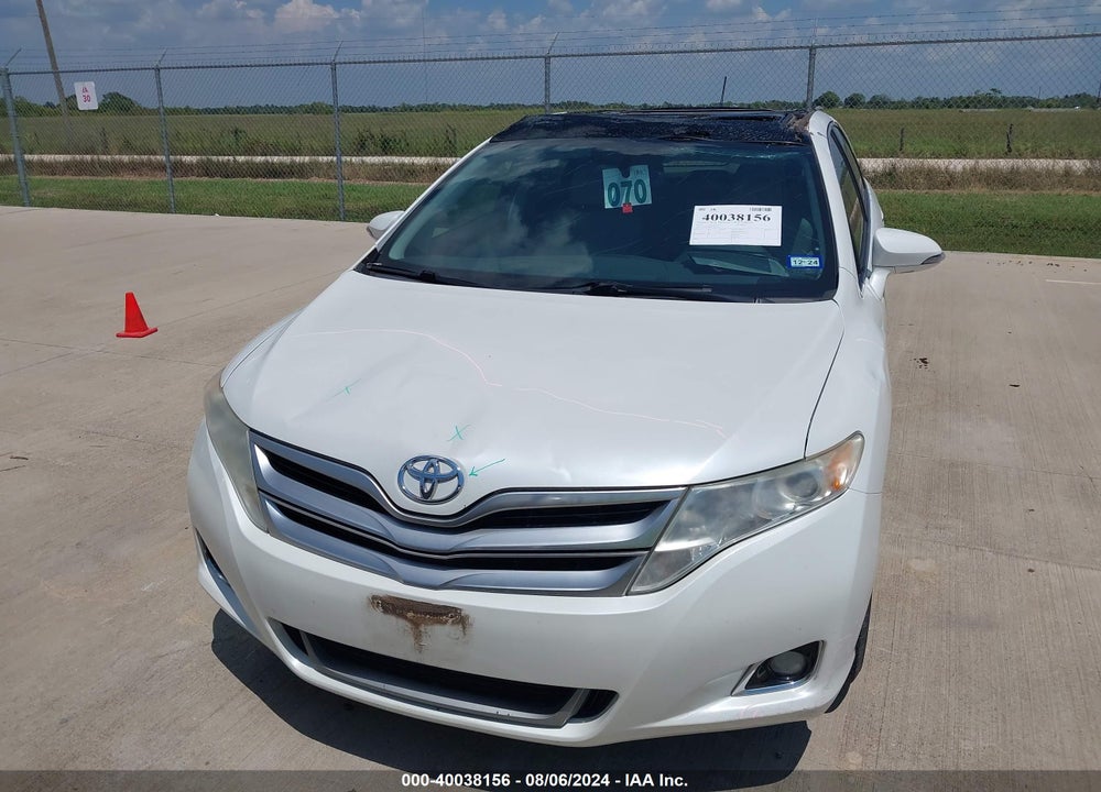 2015 TOYOTA VENZA XLE V6 VIN: 4T3ZK3BB0FU074962