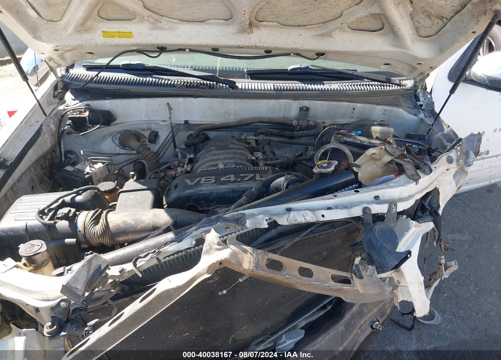 2005 TOYOTA TUNDRA SR5 V8 VIN: 5TBET341X5S467313