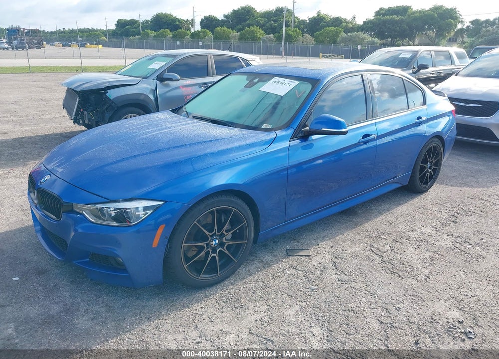 2016 BMW 340I XDRIVE VIN: WBA8B7G59GNU36928