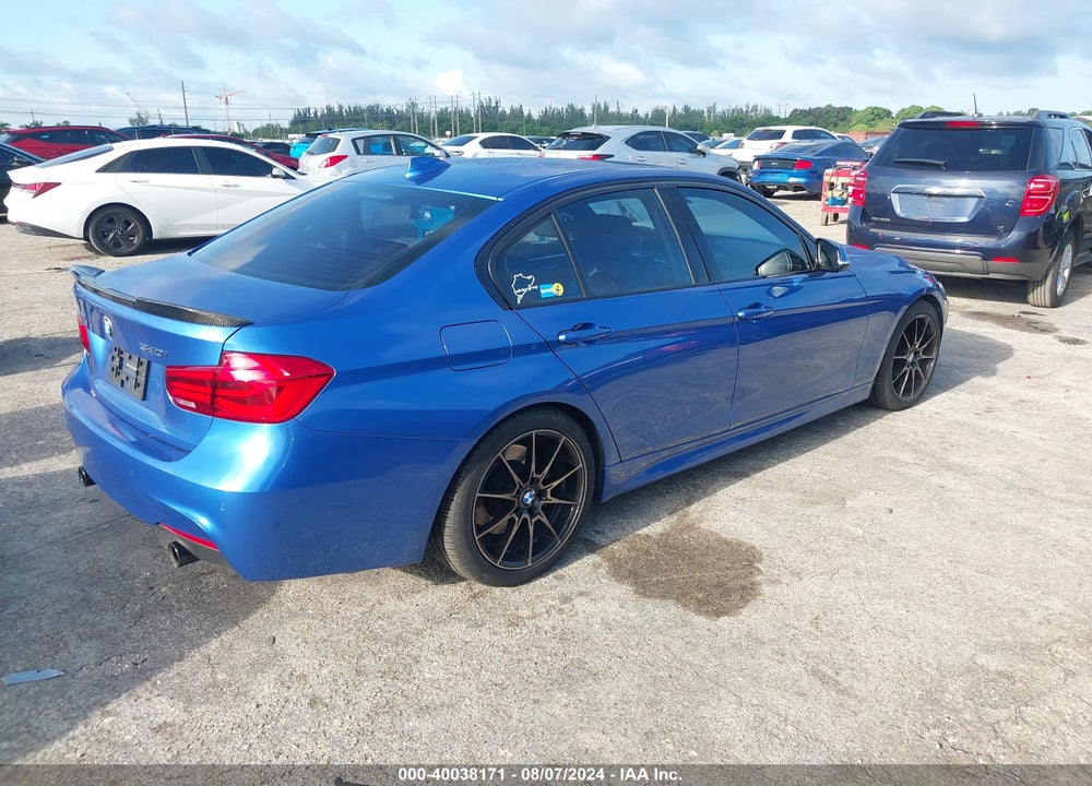 2016 BMW 340I XDRIVE VIN: WBA8B7G59GNU36928