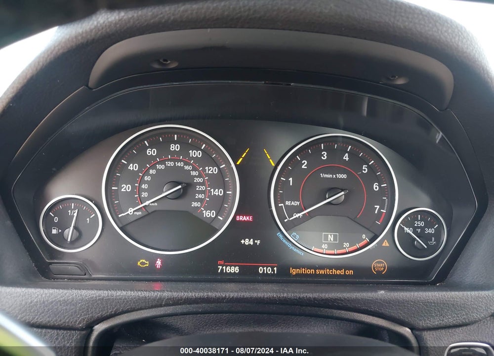 2016 BMW 340I XDRIVE VIN: WBA8B7G59GNU36928