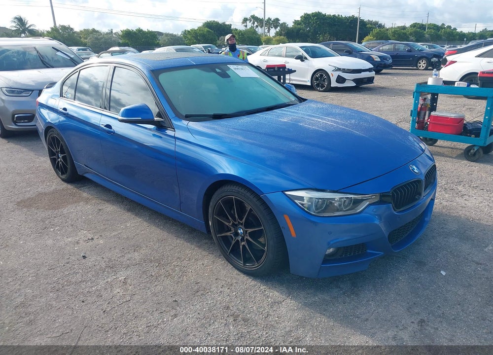 2016 BMW 340I XDRIVE VIN: WBA8B7G59GNU36928
