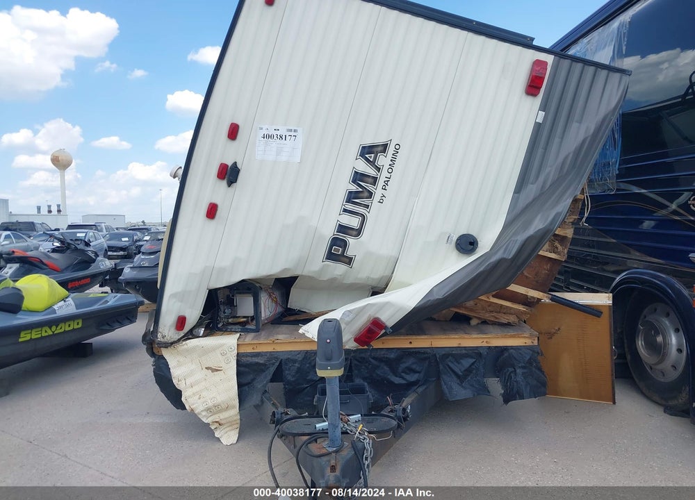 2016 PUMA PALAMINO VIN: 4X4TPUD21GP060909