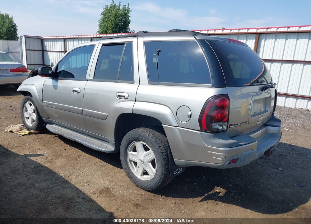 2002 CHEVROLET TRAILBLAZER LTZ VIN: 1GNDT13S722395367