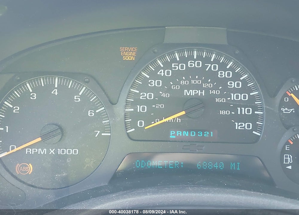 2002 CHEVROLET TRAILBLAZER LTZ VIN: 1GNDT13S722395367