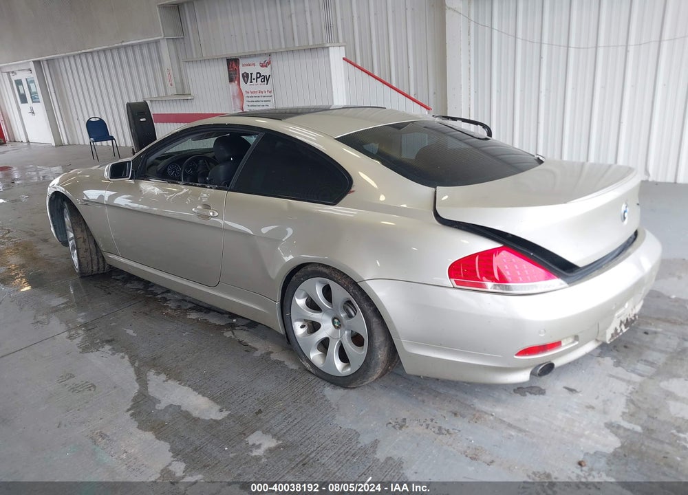 2006 BMW 650I VIN: WBAEH13466CR50306