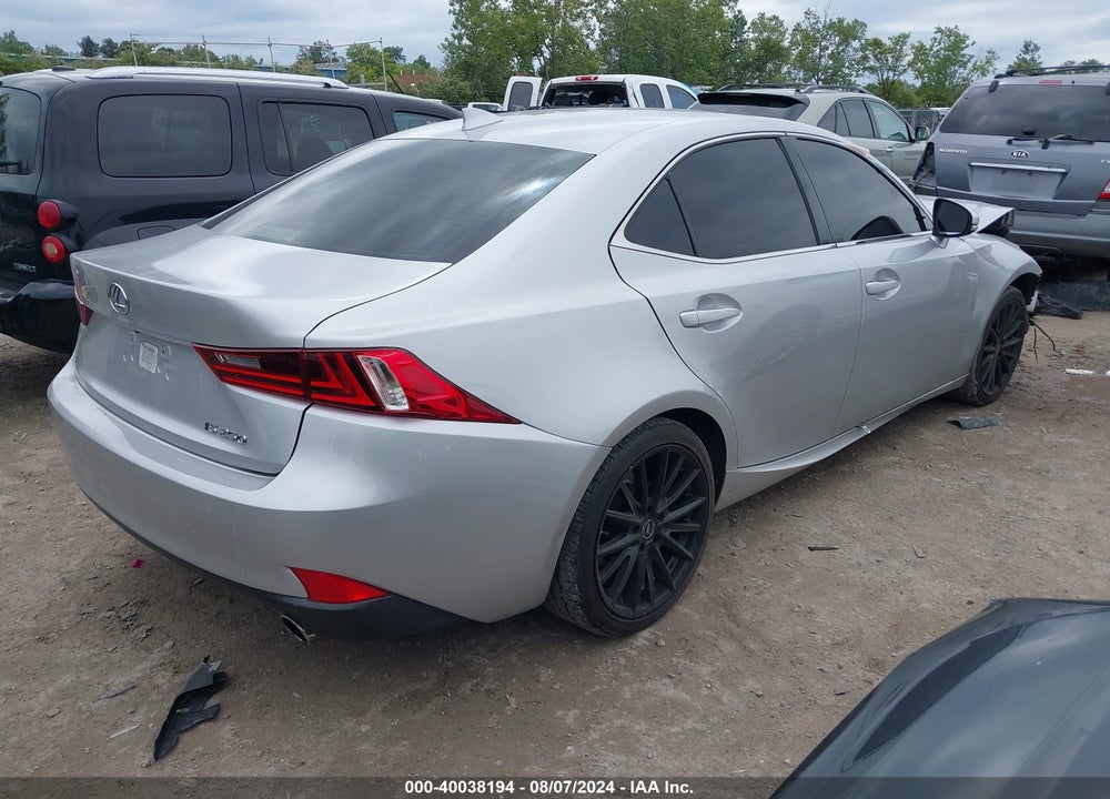 2015 LEXUS IS 250 VIN: JTHBF1D29F5078800