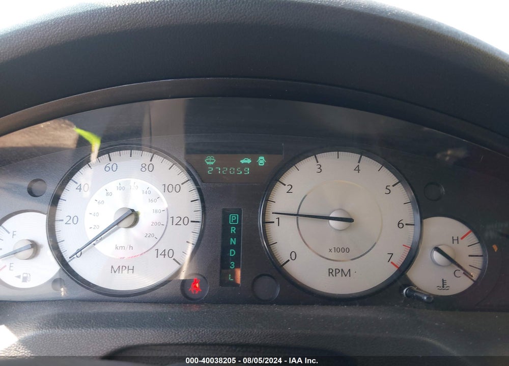 2008 CHRYSLER 300 TOURING VIN: 2C3LA53G28H253459