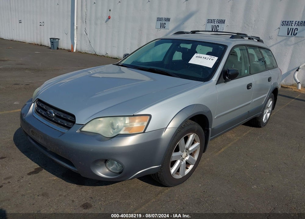 2006 SUBARU OUTBACK 2.5I VIN: 4S4BP61C667361888