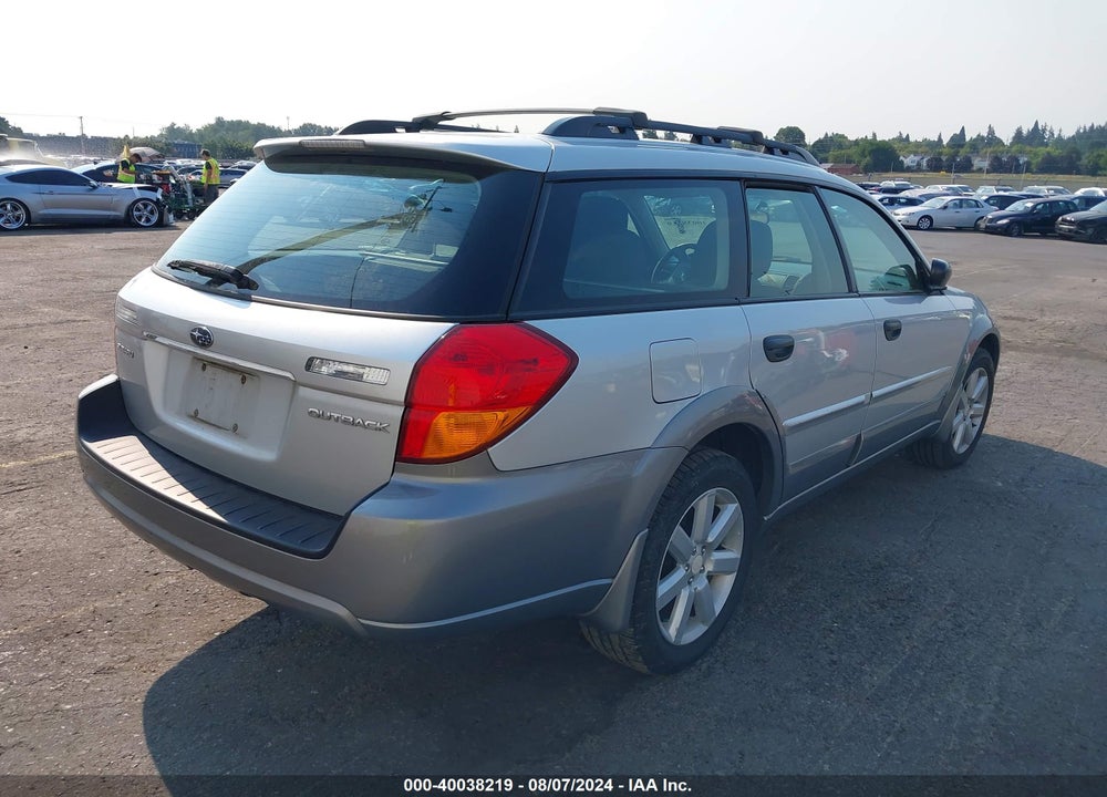 2006 SUBARU OUTBACK 2.5I VIN: 4S4BP61C667361888