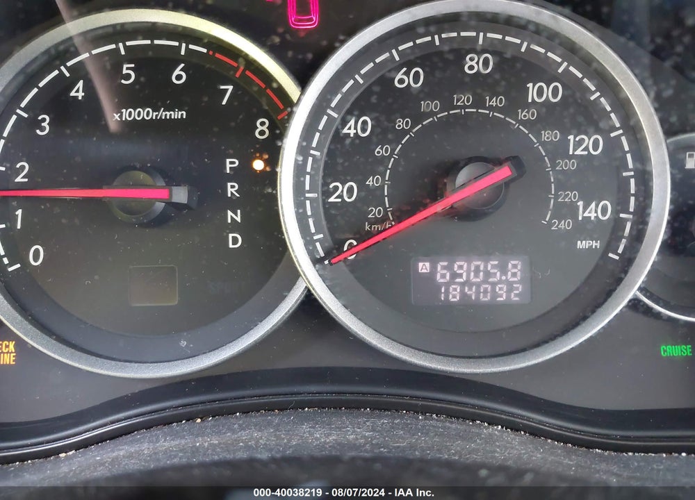 2006 SUBARU OUTBACK 2.5I VIN: 4S4BP61C667361888