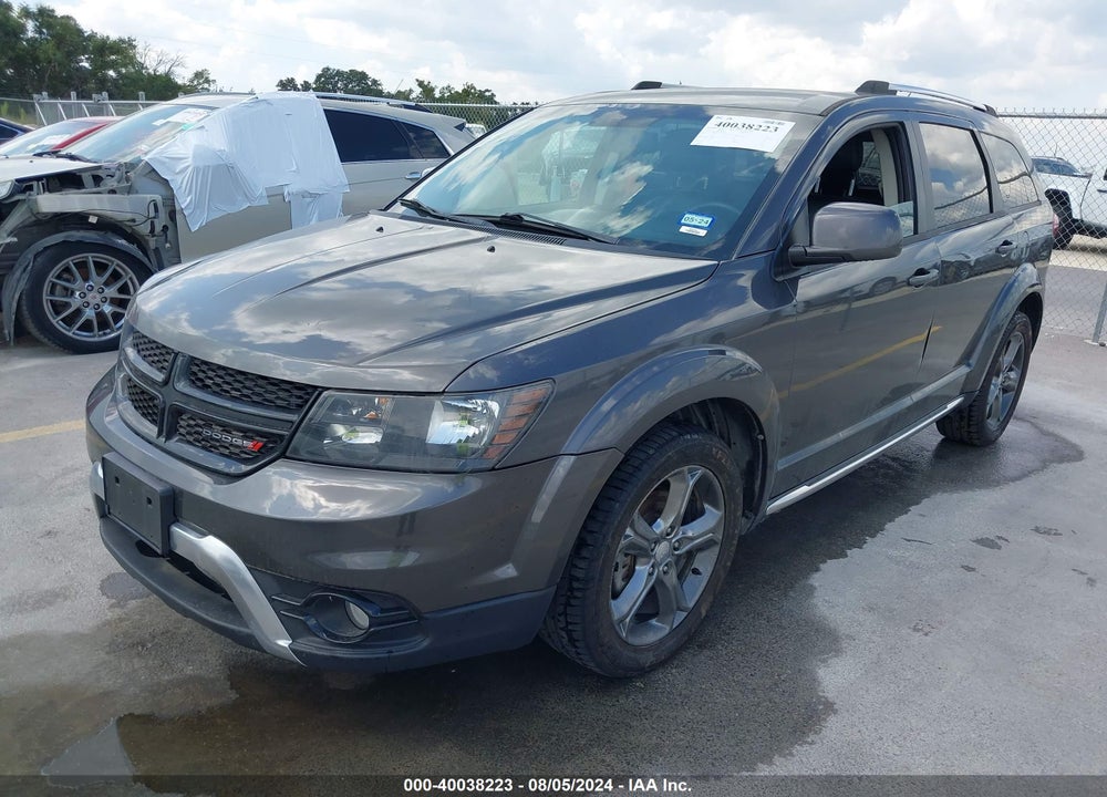 2015 DODGE JOURNEY CROSSROAD VIN: 3C4PDCGB8FT606198