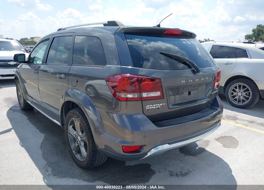 2015 DODGE JOURNEY CROSSROAD VIN: 3C4PDCGB8FT606198